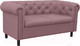 Миниатюра изображения товара Диван Brioli Винчестер двухместный (J10/сиреневый)