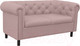Миниатюра изображения товара Диван Brioli Винчестер двухместный (J11/розовый)