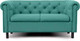 Миниатюра изображения товара Диван Brioli Винчестер двухместный (J16/азур)