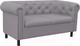 Миниатюра изображения товара Диван Brioli Винчестер двухместный (J20/серый)