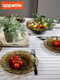 Миниатюра изображения товара Набор тарелок Appetite Bronze 24bronze (24шт)