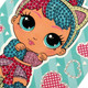 Миниатюра изображения товара Набор алмазной вышивки MultiArt Куколки модницы / AM10X15-LO