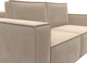 Миниатюра изображения товара Диван Лига Диванов Куба мини / 121871 (велюр бежевый)