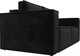 Миниатюра изображения товара Диван Лига Диванов Куба мини / 121876 (велюр черный)