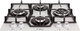 Миниатюра изображения товара Газовая варочная панель GEFEST ПВГ 2231-10 К12