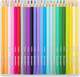 Миниатюра изображения товара Набор цветных карандашей Brauberg Pastel / 181851 (24цв)