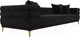 Миниатюра изображения товара Диван Лига Диванов Лига-021 / 119121 (велюр черный)