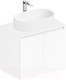 Миниатюра изображения товара Тумба под умывальник ЗОВ Монови 80 / M80LW0LW-LDSPW (подвесная/белый)