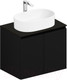 Миниатюра изображения товара Тумба под умывальник ЗОВ Монови 80 / M80LG0LG-LDSPG (подвесная/антрацит)