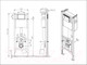Миниатюра изображения товара Унитаз подвесной с инсталляцией AM.PM X-Joy C851701SC + Cersanit Link Pro S-IN-MZ-LINK_PRO + 64109