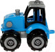 Миниатюра изображения товара Игрушка-конструктор Город мастеров Синий Трактор / 42008-ZH