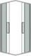 Миниатюра изображения товара Душевой уголок Grossman Cosmo 80x80x195 / 300.K33.02.8080.10.00 (хром/прозрачное стекло)