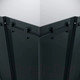 Миниатюра изображения товара Душевой уголок Grossman Classic 80x80x195 / 300.K33.04.8080.21.10 (черный матовый/тонированное стекло)