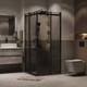 Миниатюра изображения товара Душевой уголок Grossman Classic 80x80x195 / 300.K33.04.8080.21.10 (черный матовый/тонированное стекло)