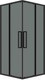 Миниатюра изображения товара Душевой уголок Grossman Cosmo 100x100x195 / 300.K33.02.1010.21.10 (черный матовый/тонированное стекло)