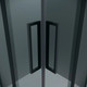 Миниатюра изображения товара Душевой уголок Grossman Cosmo 80x80x195 / 300.K33.02.8080.21.10 (черный матовый/тонированное стекло)