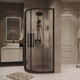 Миниатюра изображения товара Душевой уголок Grossman Cosmo 90x90x195 / 301.K33.02.9090.21.00 (черный матовый/прозрачное стекло)