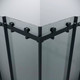 Миниатюра изображения товара Душевой уголок Grossman Classic 80x80x195 / 300.K33.04.8080.21.00 (черный матовый/прозрачное стекло)