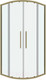 Миниатюра изображения товара Душевой уголок Grossman Cosmo 100x100x195 / 301.K33.02.1010.32.00 (золото сатин/прозрачное стекло)