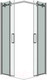 Миниатюра изображения товара Душевой уголок Grossman Classic 80x80x195 / 300.K33.04.8080.10.00 (хром/прозрачное стекло)