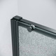 Миниатюра изображения товара Душевая дверь Grossman Galaxy 140x195 / 100.K33.01.140.21.02 (черный матовый/шиншилла стекло)