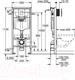 Миниатюра изображения товара Унитаз подвесной с инсталляцией AM.PM X-Joy C851701SC + Rapid SL 38772001