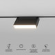 Миниатюра изображения товара Трековый светильник Elektrostandard Slim Magnetic Dim Kos 6W 2700-6500K 85081/01 (черный)