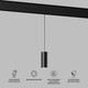 Миниатюра изображения товара Трековый светильник Elektrostandard Slim Magnetic Dim Amend 7W 2700-6500K 85072/01 (черный)