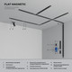 Миниатюра изображения товара Ввод питания для шинопровода Elektrostandard Flat Magnetic 85001/00 (черный)
