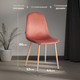 Миниатюра изображения товара Стул Tetchair Breeze JSC-58 (коралловый/натуральный)