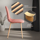 Миниатюра изображения товара Стул Tetchair Breeze JSC-58 (коралловый/натуральный)