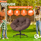 Миниатюра изображения товара Кресло офисное Tetchair Cloude (рогожка коричневый)