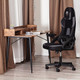 Миниатюра изображения товара Кресло геймерское Tetchair iBear (ткань черный/серый)