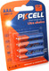 Миниатюра изображения товара Комплект батареек Pkcell AAA LR03 Alkaline 1.5V / LR03-8B (8шт)
