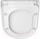 Миниатюра изображения товара Унитаз подвесной Quarter Bath Crossgrand Rimless 70CG02001 + SCD Slim 30SCD.03.02.03.02.02