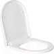 Миниатюра изображения товара Унитаз подвесной Quarter Bath Crossgrand Rimless 70CG02001 + SCD Slim 30SCD.03.02.03.02.02