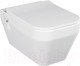 Миниатюра изображения товара Унитаз подвесной Quarter Bath Crossgrand Rimless 70CG02001 + SCD Slim 30SCD.03.02.03.02.02