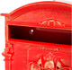 Миниатюра изображения товара Почтовый ящик Аллюр №4010В (антик красный)