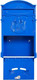 Миниатюра изображения товара Почтовый ящик Аллюр №4010 (синий)