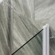 Миниатюра изображения товара Стеклянная шторка для ванны MaybahGlass MGV-132-1у (сатин стекло/белый матовый)
