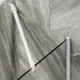 Миниатюра изображения товара Стеклянная шторка для ванны MaybahGlass MGV-95-1у (сатин стекло/белый матовый)