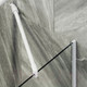 Миниатюра изображения товара Стеклянная шторка для ванны MaybahGlass MGV-131-1у (прозрачное стекло/белый матовый)