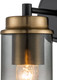 Миниатюра изображения товара Бра ESCADA 2118/1A (Black/Brass)