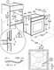 Миниатюра изображения товара Электрический духовой шкаф Electrolux EOF3H40BW