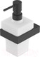 Миниатюра изображения товара Дозатор для жидкого мыла Cezares SLIDER-SOIS-V-NOP (черный матовый)