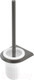 Миниатюра изображения товара Ершик для унитаза Cezares LINER-TBS-V-GM (оружейная сталь)