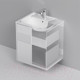 Миниатюра изображения товара Тумба под умывальник AM.PM Func M8FFUX0602WM (белый матовый)