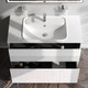 Миниатюра изображения товара Тумба под умывальник AM.PM Func M8FFUX1002WM (белый матовый)