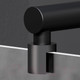 Миниатюра изображения товара Душевая стенка AM.PM X-Joy 110x195 / W94WI-110-F1-BTE (черный/прозрачное стекло)
