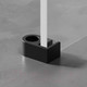Миниатюра изображения товара Душевая стенка AM.PM X-Joy 110x195 / W94WI-110-F1-BTE (черный/прозрачное стекло)